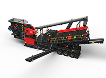 MTF Wheel Type Mobile Crushing And Screening Station