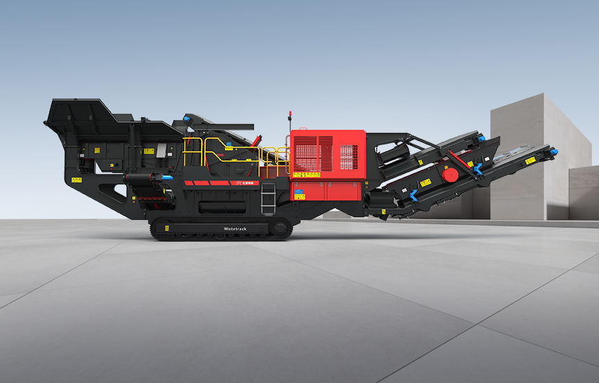 Wotetrack Crawler Type Crushing And Screening Station