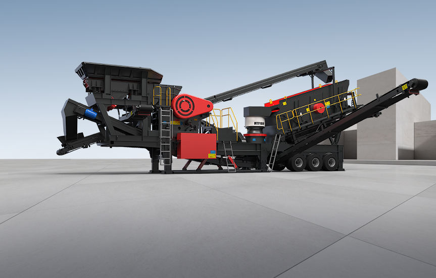 MTF Wheel Type Mobile Crushing And Screening Station