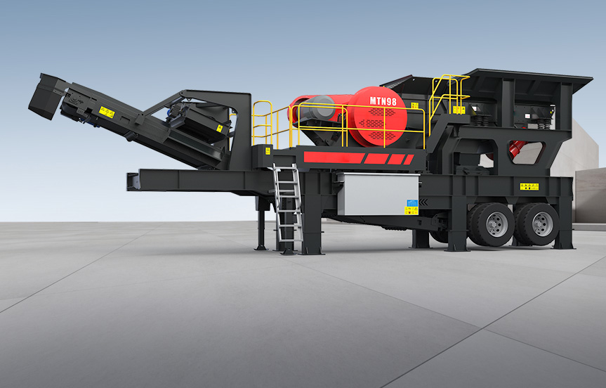 MTN Wheel Type Mobile Crushing And Screening Station