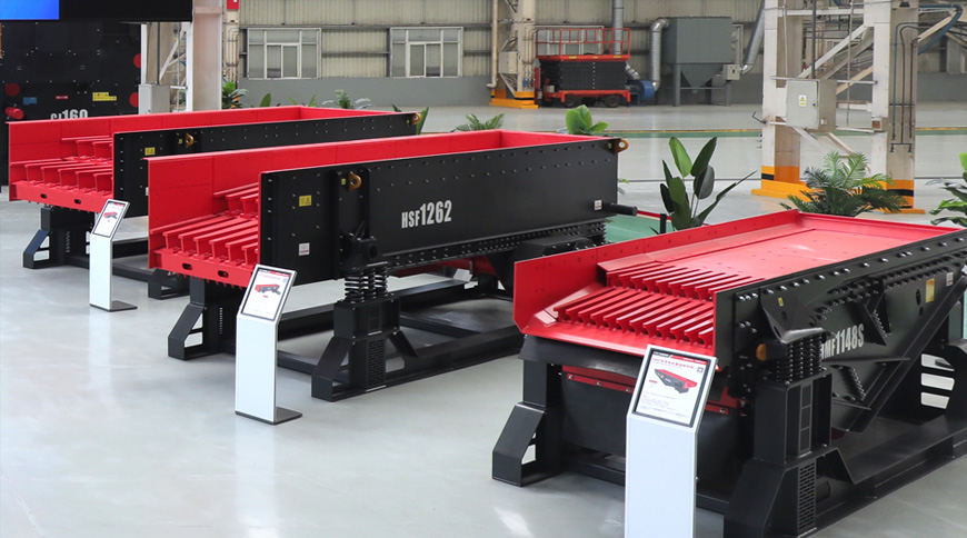 HSF Series Heavy Grizzly Vibrating Feeder