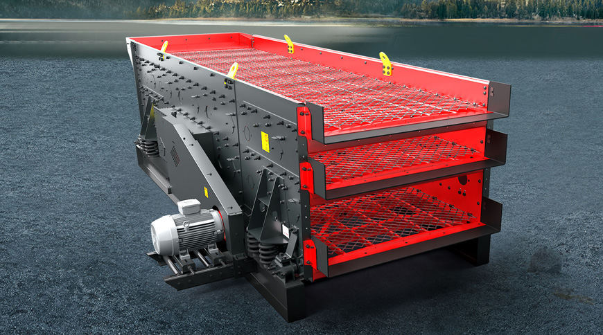 LH Series Triaxial Elliptical Screen