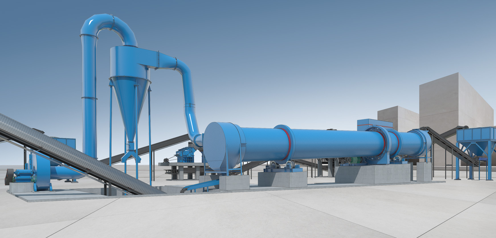 Wood Chips Dryer