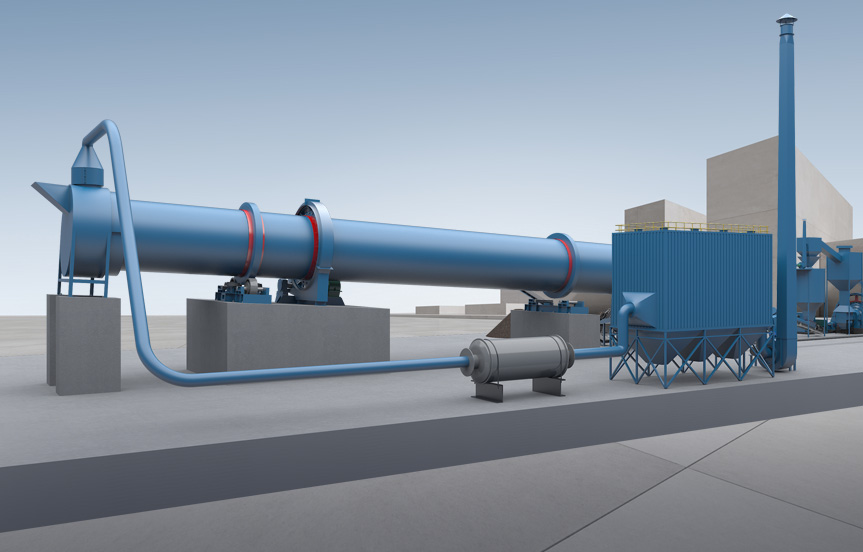 Ore Rotary Dryer