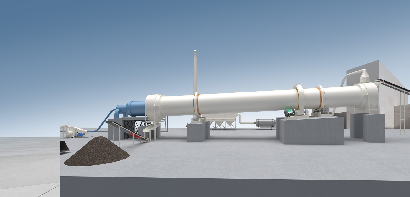 Limestone Dryer